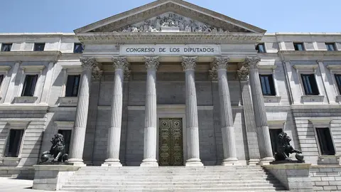 Fachada del Congreso de los Diputados