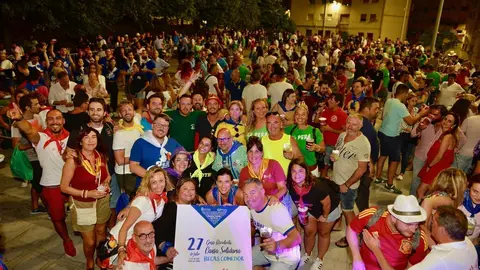 Cena con pe&ntilde;as