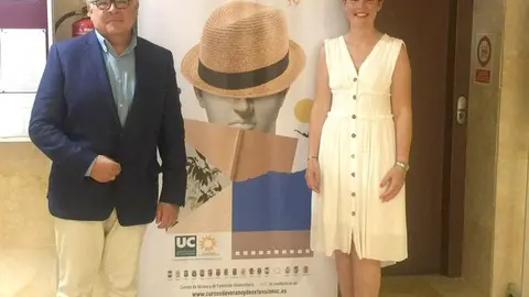 Gregorio Varela y Raquel G&oacute;mez en curso UC Laredo