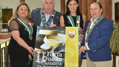 Presentaci&oacute;n de la II Feria del Queso de Cantabria que se celebrar&aacute; en Santander