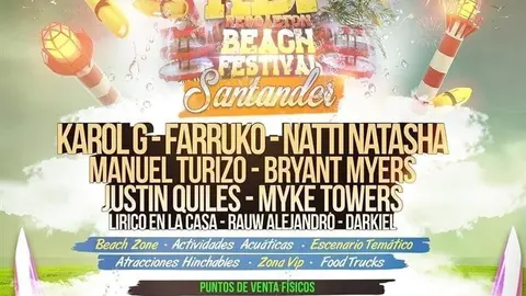Natti Natasha, Myke Towers, Rauw Alejandro y Darkiel cierran el cartel del Reggaeton Beach Festival