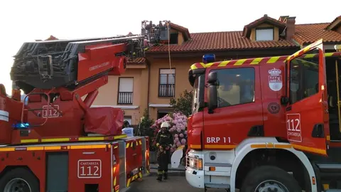 Incendio en chalet de Comillas