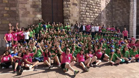 Participantes en campamento urbano SOAM