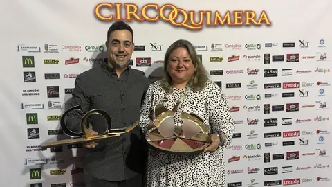 Ra&uacute;l Alegr&iacute;a y Lorena Guti&eacute;rrez