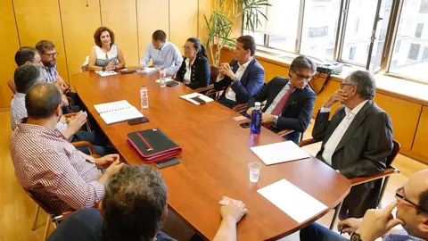 La consejera de Empleo, Ana Bel&eacute;n &Aacute;lvarez, ejerce de mediadora para buscar una soluci&oacute;n al conflicto laboral en la Global Special Steel