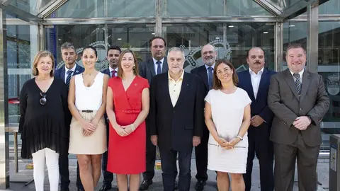 La consejera de Econom&iacute;a y Hacienda, Mar&iacute;a S&aacute;nchez, preside la toma de posesi&oacute;n de altos cargos de su departamento