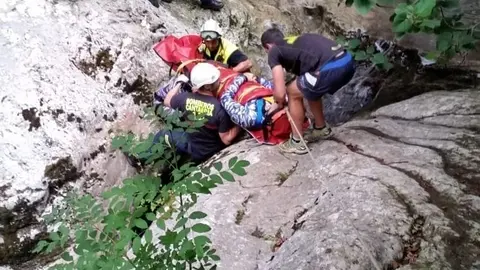 rescate barranco peñarrubia