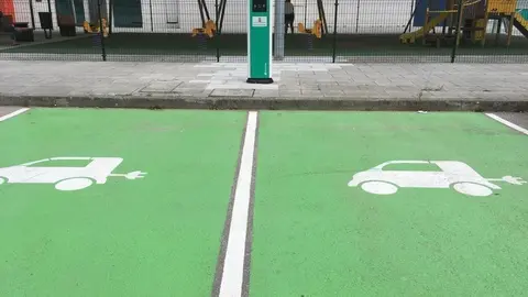 Cargador de veh&iacute;culos el&eacute;ctricos de Ramales