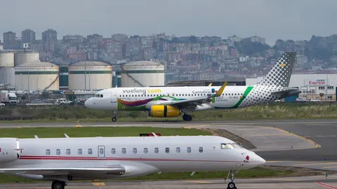 Aviones en el aeropuerto Seve Ballesteros