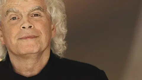 Sir Simon Rattle, director de la London Symphony Orquestra