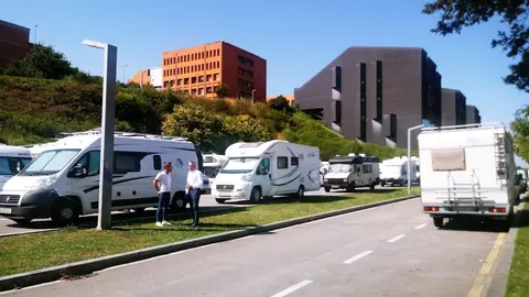 &Aacute;rea de autocaravanas en Santander