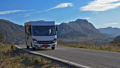 Autocaravana de alquiler.