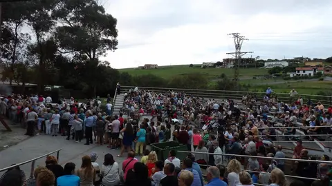 Sardinada popular en El Espada&ntilde;al de Suances