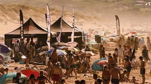 Celebraci&oacute;n del Campeonato de Surf Costa de Liencres