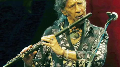 Jorge Pardo Quintet con el espect&aacute;culo " Banda Trance " correspondiente al ciclo Noches de M&uacute;sica de la UIMP