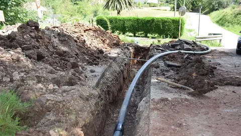 Obra de renovaci&oacute;n de abastecimiento en Vio&ntilde;o