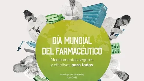 Los farmac&eacute;uticos celebran su D&iacute;a Mundial el 25 de septiembre bajo el lema 'Medicamentos seguros y efectivos para todos'
