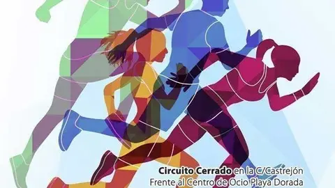 Cartel de la segunda Milla Urbana de Noja