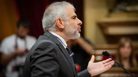 El presidente de Cs en el Parlament y miembro de la Ejecutiva Nacional de Cs, Carlos Carrizosa, en una imagen de archivo. 