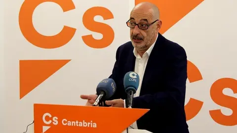 El portavoz de Ciudadanos (Cs) Cantabria, F&eacute;lix &Aacute;lvarez