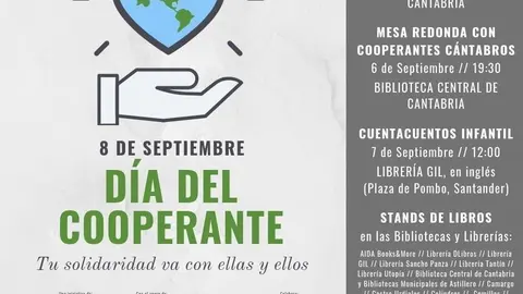 Cartel por el D&iacute;a del Cooperante