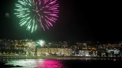DAVID S. BUSTAMANTE 29/08/2019 SANTANDER/ CANTABRIA Fuegos Artificiales en El Sardinero