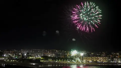 DAVID S. BUSTAMANTE 29/08/2019 SANTANDER/ CANTABRIA Fuegos Artificiales en El Sardinero