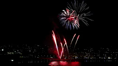 DAVID S. BUSTAMANTE 29/08/2019 SANTANDER/ CANTABRIA Fuegos Artificiales en El Sardinero