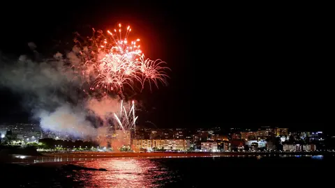 DAVID S. BUSTAMANTE 29/08/2019 SANTANDER/ CANTABRIA Fuegos Artificiales en El Sardinero