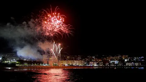 DAVID S. BUSTAMANTE 29/08/2019 SANTANDER/ CANTABRIA Fuegos Artificiales en El Sardinero