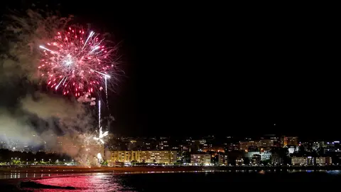 DAVID S. BUSTAMANTE 29/08/2019 SANTANDER/ CANTABRIA Fuegos Artificiales en El Sardinero