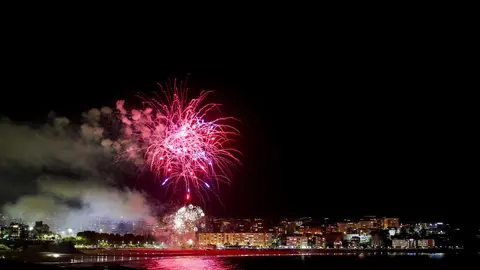 DAVID S. BUSTAMANTE 29/08/2019 SANTANDER/ CANTABRIA Fuegos Artificiales en El Sardinero