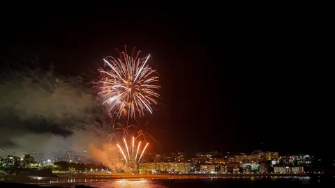 DAVID S. BUSTAMANTE 29/08/2019 SANTANDER/ CANTABRIA Fuegos Artificiales en El Sardinero