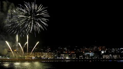 DAVID S. BUSTAMANTE 29/08/2019 SANTANDER/ CANTABRIA Fuegos Artificiales en El Sardinero