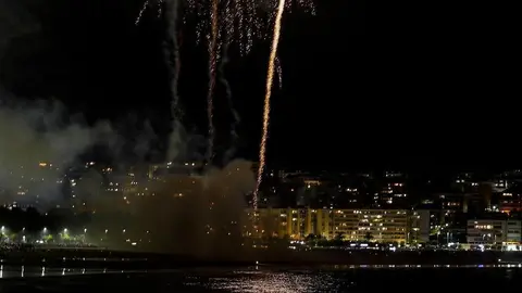 DAVID S. BUSTAMANTE 29/08/2019 SANTANDER/ CANTABRIA Fuegos Artificiales en El Sardinero