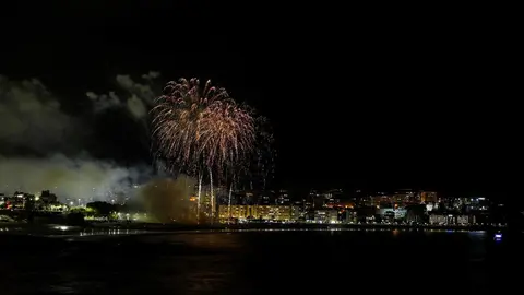 DAVID S. BUSTAMANTE 29/08/2019 SANTANDER/ CANTABRIA Fuegos Artificiales en El Sardinero
