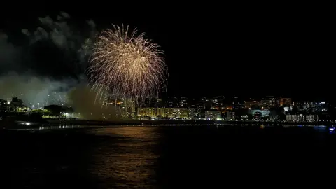 DAVID S. BUSTAMANTE 29/08/2019 SANTANDER/ CANTABRIA Fuegos Artificiales en El Sardinero