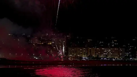 DAVID S. BUSTAMANTE 29/08/2019 SANTANDER/ CANTABRIA Fuegos Artificiales en El Sardinero