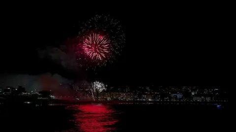 DAVID S. BUSTAMANTE 29/08/2019 SANTANDER/ CANTABRIA Fuegos Artificiales en El Sardinero