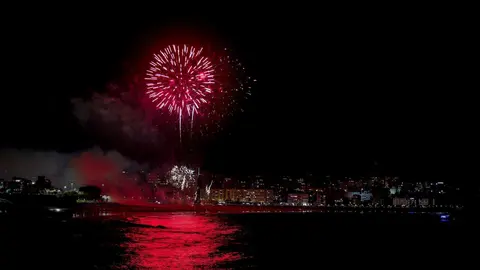 DAVID S. BUSTAMANTE 29/08/2019 SANTANDER/ CANTABRIA Fuegos Artificiales en El Sardinero