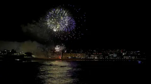 DAVID S. BUSTAMANTE 29/08/2019 SANTANDER/ CANTABRIA Fuegos Artificiales en El Sardinero