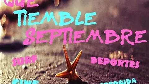 Cartel de las actividades de ocio juvenil alternativo