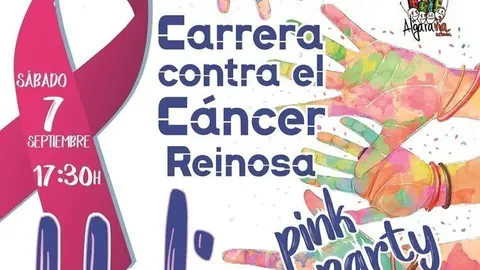 Cartel de la 'Holi Run' de Reinosa