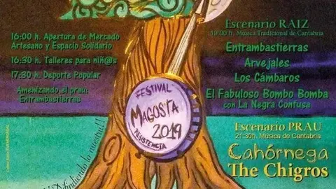 Cartel del Festival Magosta