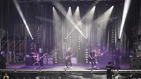 Concierto de Caf&eacute; Quijano en las fiestas de Noja