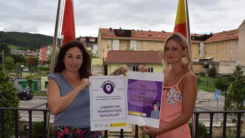 Presentaci&oacute;n del punto de informaci&oacute;n para la prevenci&oacute;n de la violencia sexual en las Fiestas de la Virgen de Valencia en Pi&eacute;lagos