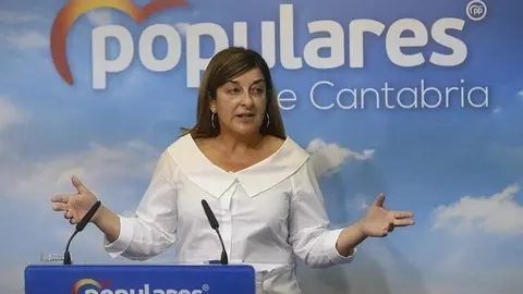 La presidenta del PP Cantabria. Mar&iacute;a Jos&eacute; S&aacute;enz de Buruaga