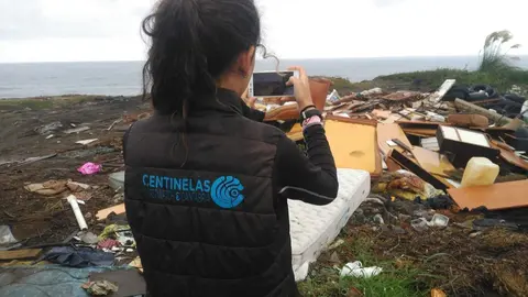 Imagen de uno de los vertederos