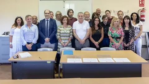 Clausura del taller de empleo en Suances