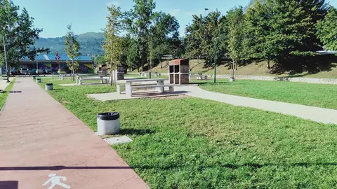 Zona de las parrillas de Astillero